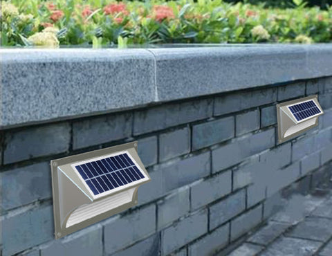 Luminaire solaire pour les marches et murets - Lumarex ES40 – Eclairage ...