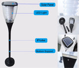 Description of LED solar garden light for outdoor living and landscape